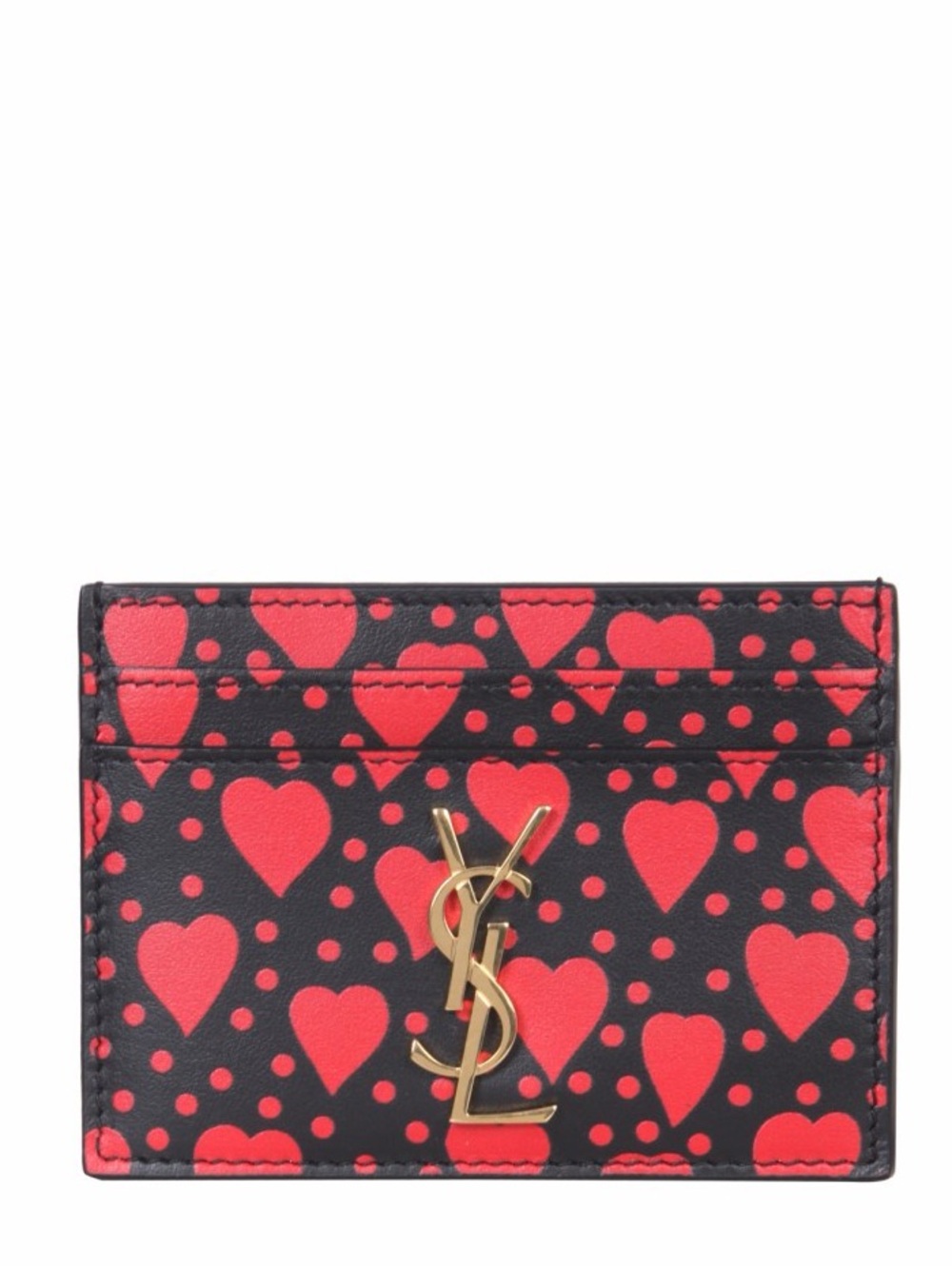 Saint Laurent YSL Heart Bifold Wallet Card Holder - Picture 2 of 8